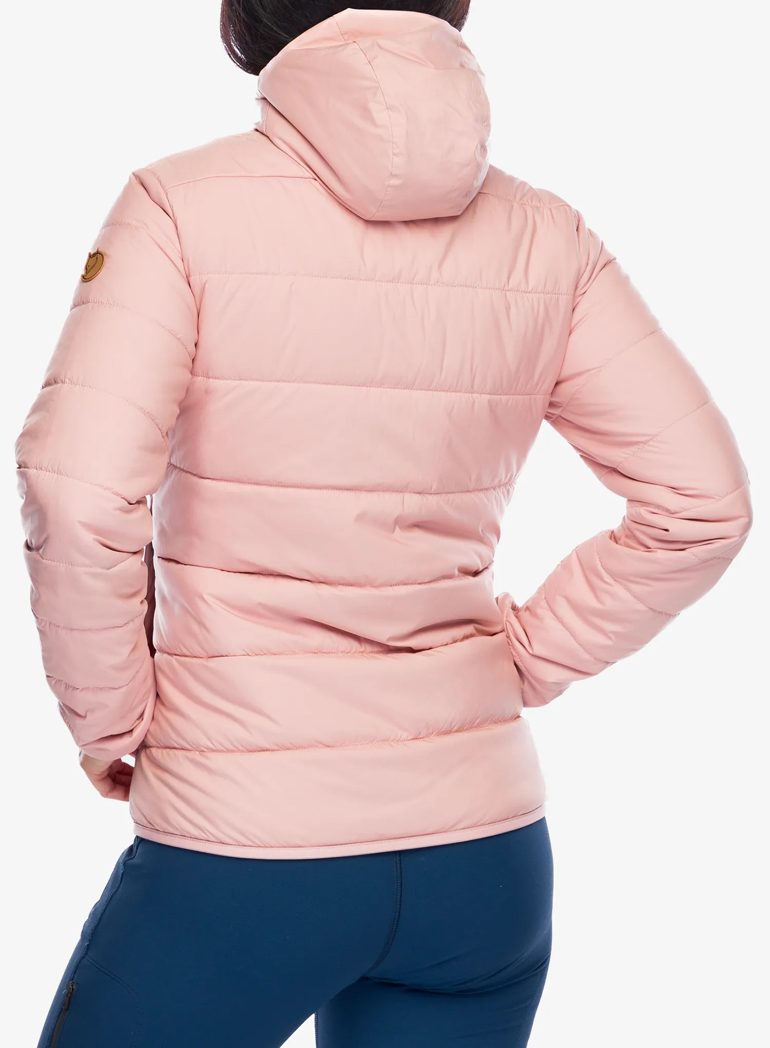 Zateplená bunda dámska Fjallraven Keb Padded Hoodie - chalk rose