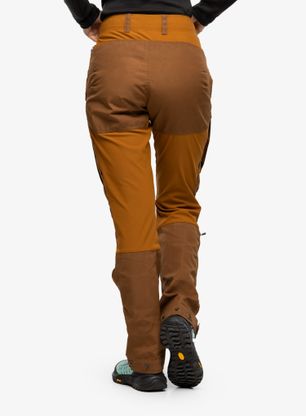 Dámske trekingové nohavice Fjallraven Keb Trousers - brown/chestnut
