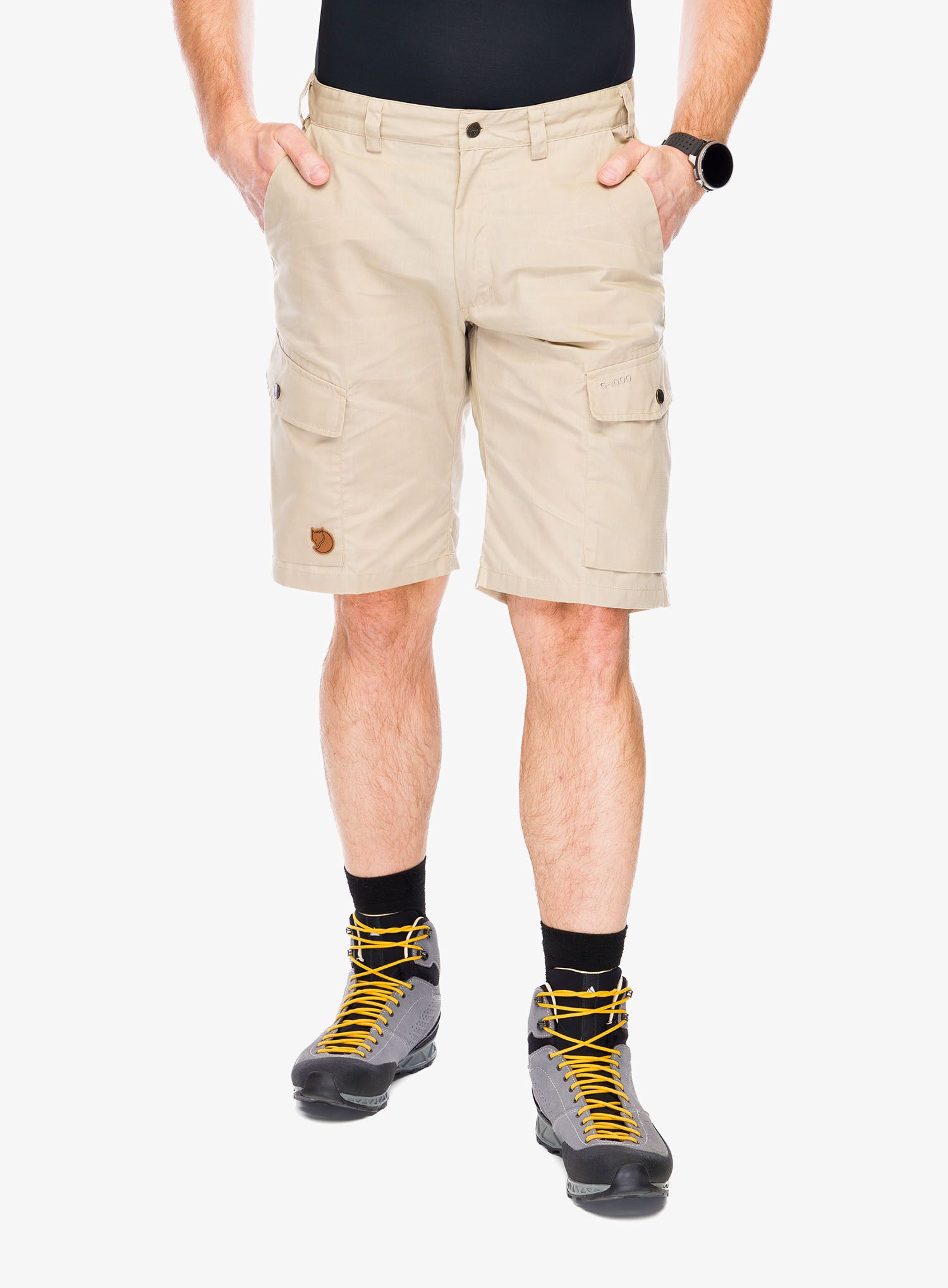 Turistické kraťasy Fjallraven Ruaha Shorts - fossil