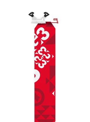 Skialp pásy G3 Escapist Universal 100 mm - red/red
