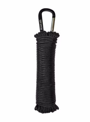 Lano Gear Aid Medium-Duty 325 Paracord 15 m - black