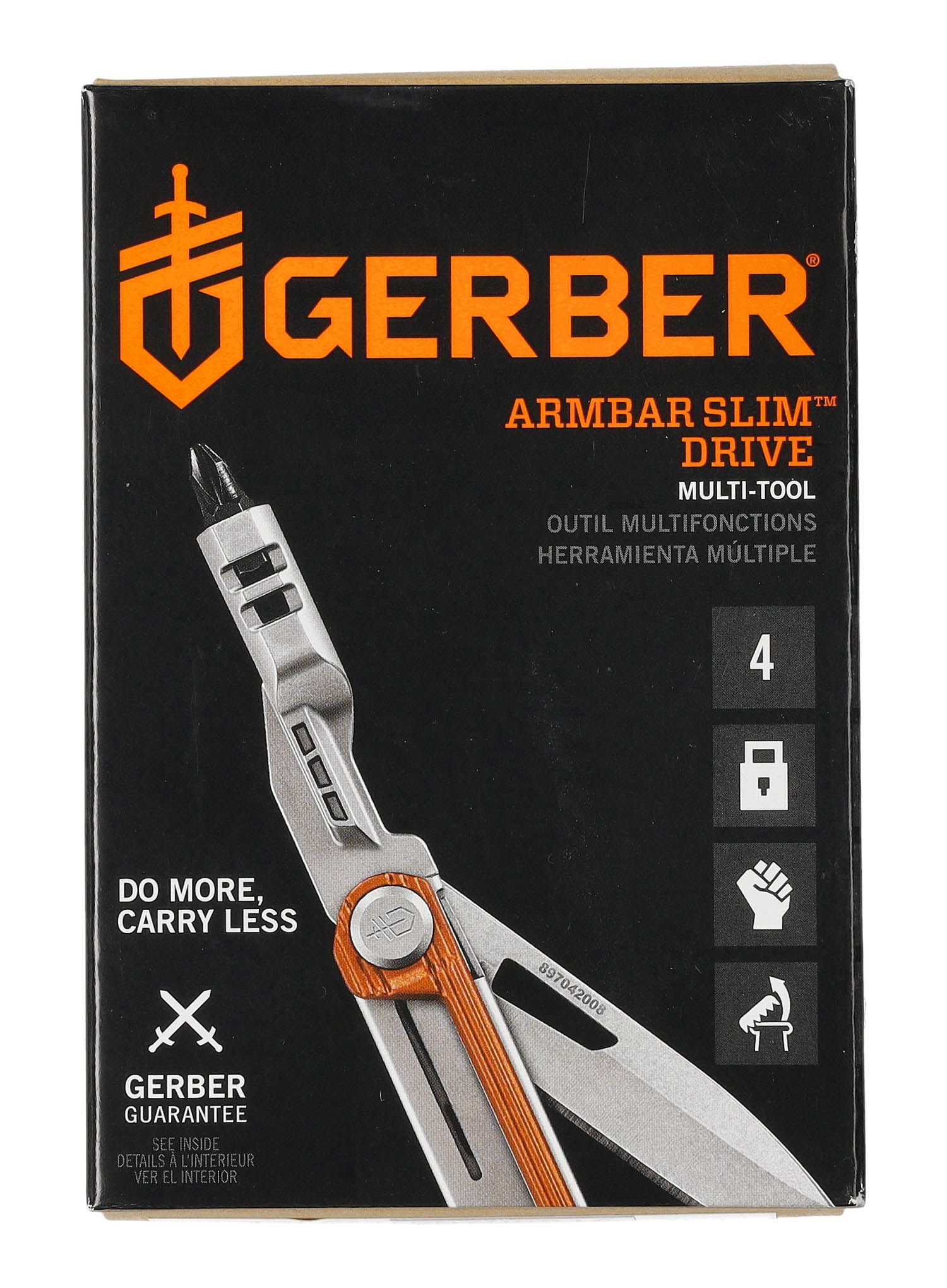 Vreckový nôž Gerber Armbar Slim Drive - orange