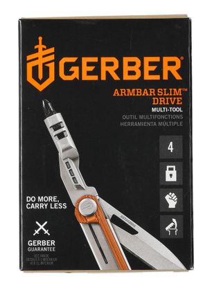 Vreckový nôž Gerber Armbar Slim Drive - orange