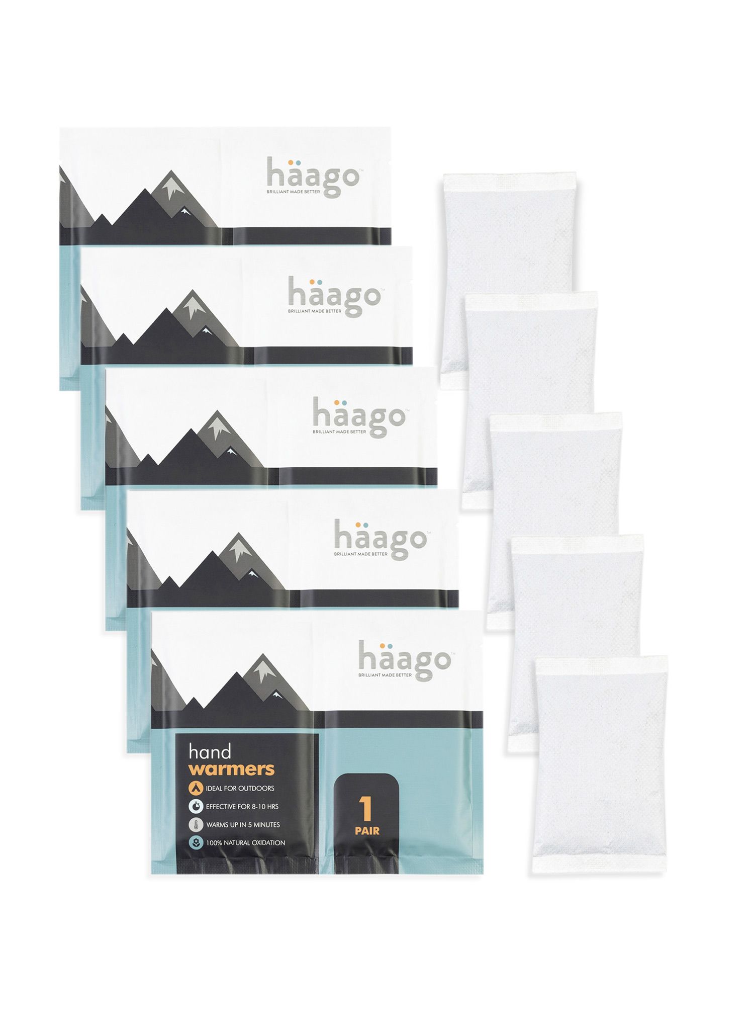 Ohrievač Haago Hand Warmers 5-pack