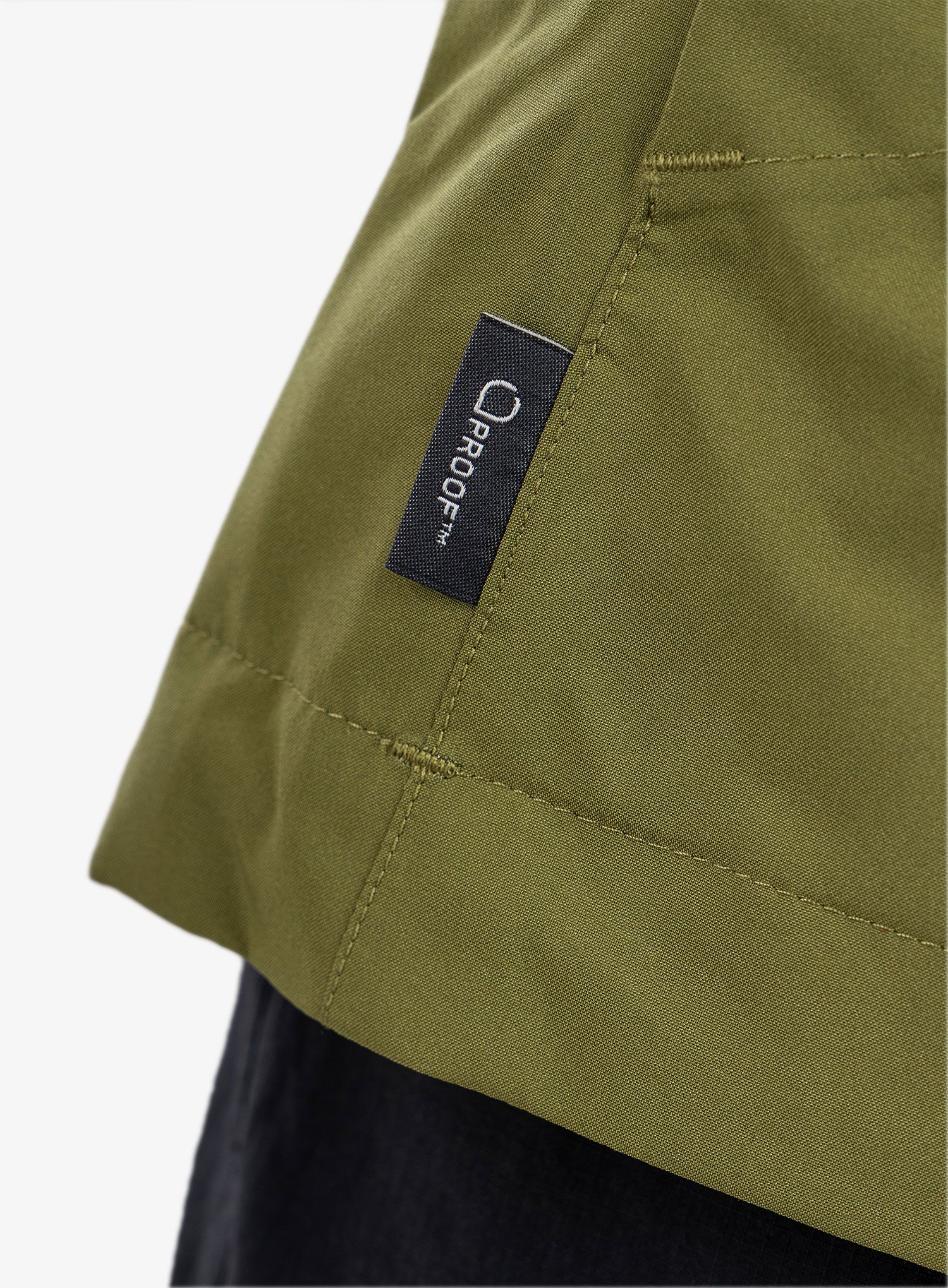 Bunda do dažďa Haglofs Buteo Jacket - olive green/aurora