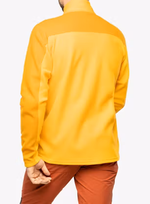 Flísová mikina Haglofs Buteo Mid Jacket - desert yellow/sunny yellow