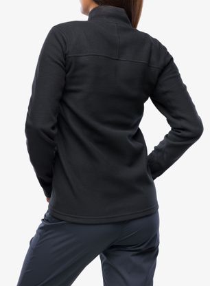Flísová mikina dámska Haglofs Buteo Mid Jacket - true black