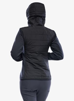 Bunda dámska Haglofs Hybrid Insulation Hood - true black