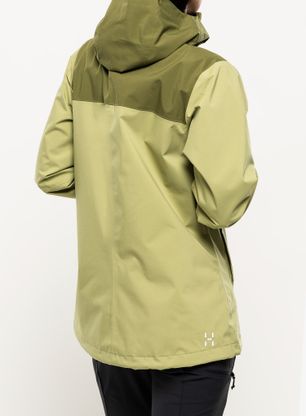 Nepremokavá bunda dámska Haglofs Koyal Proof Jacket - thyme green/olive green