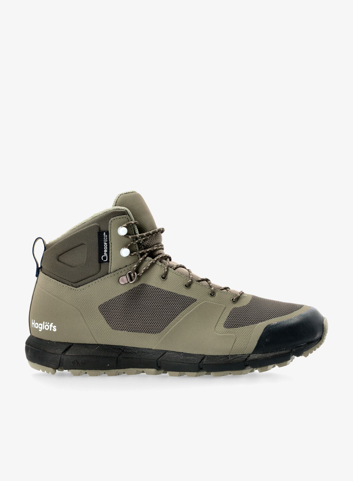 Turistické topánky dámske Haglofs L.I.M Mid Proof Eco - sage green/deep woods