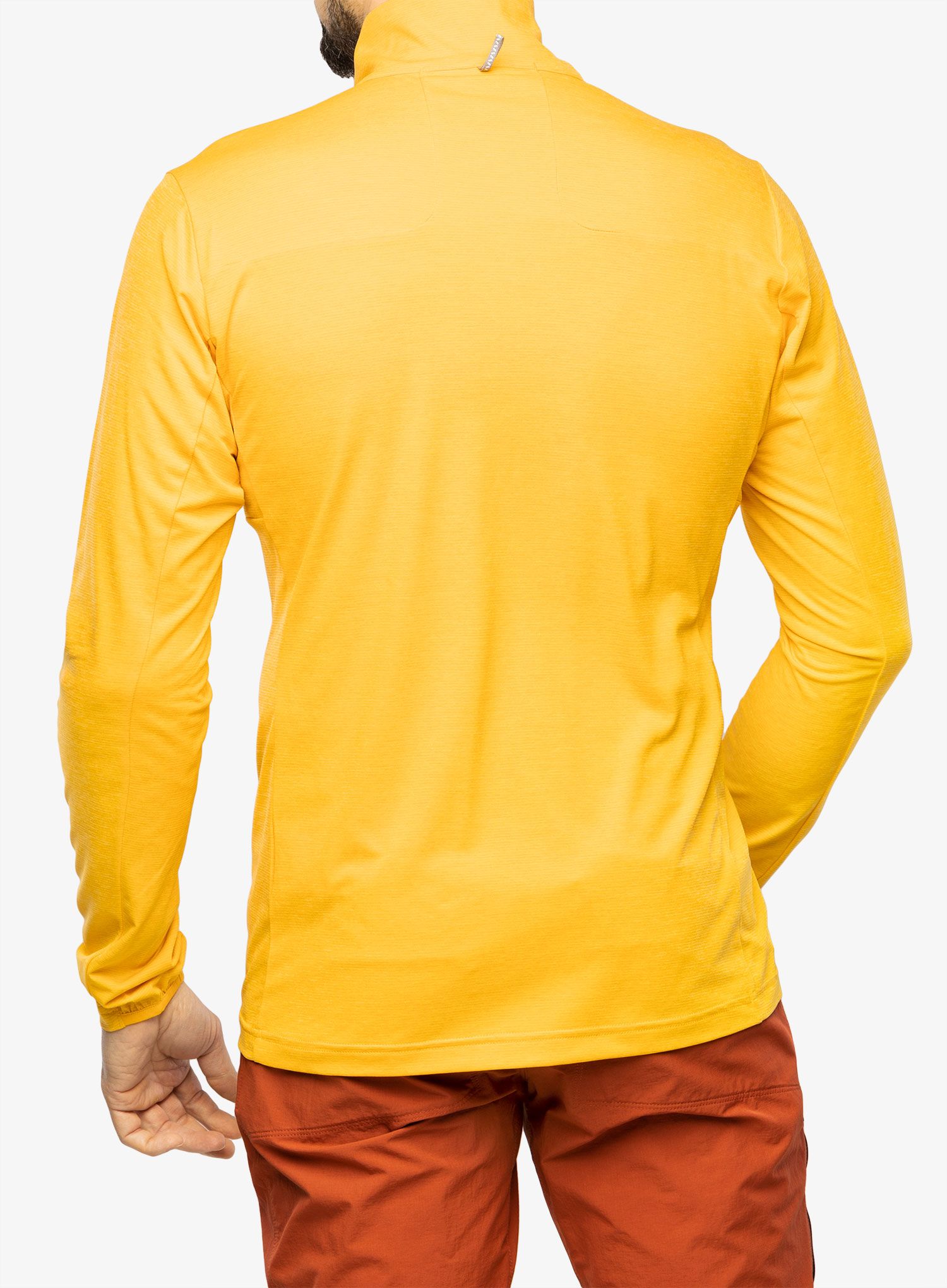 Mikina na zips Haglofs L.I.M Strive Mid Top - sunny yellow