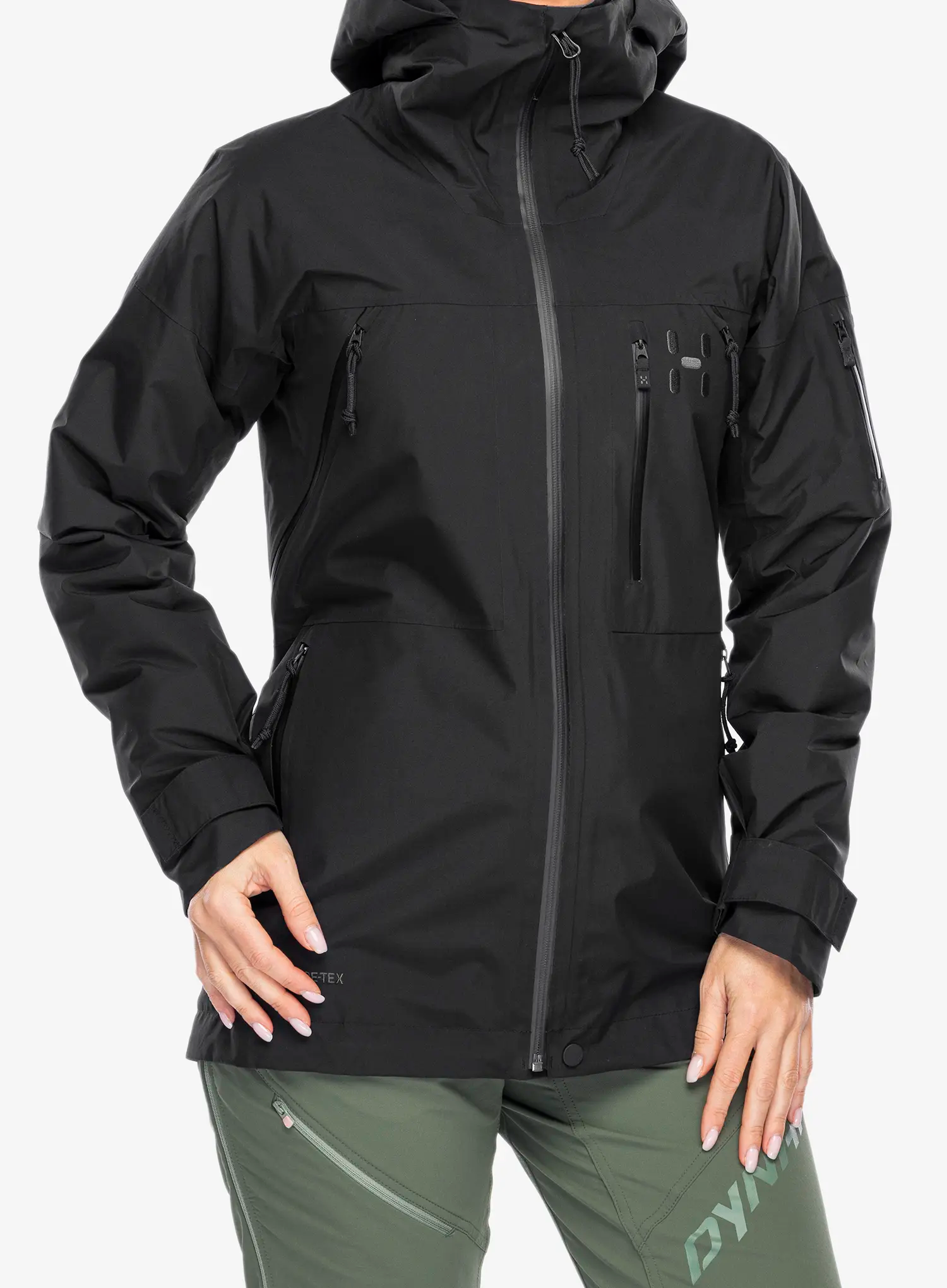 Dámska lyžiarska bunda Haglofs Latnja GTX Insulated Jacket - true black