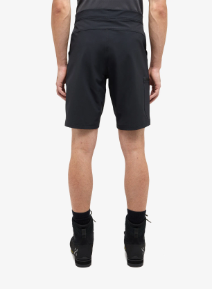 Turistické kraťasy Haglofs Lizard Softshell Shorts - true black