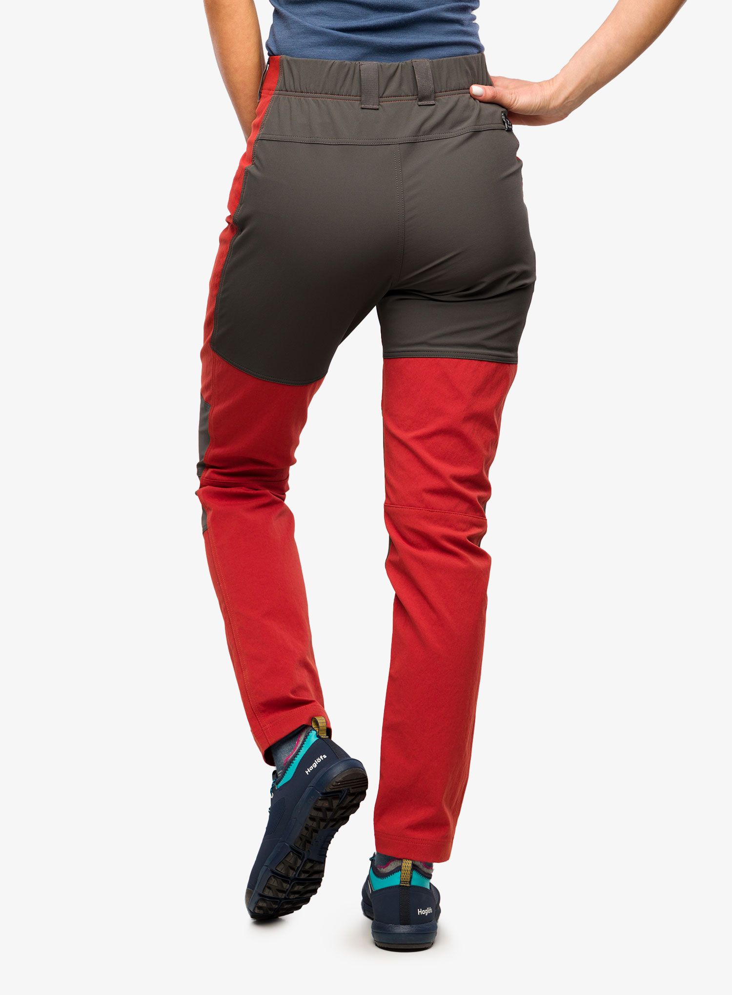 Dámske trekingové nohavice Haglofs Mid Slim Pant - corrosion/magnetite