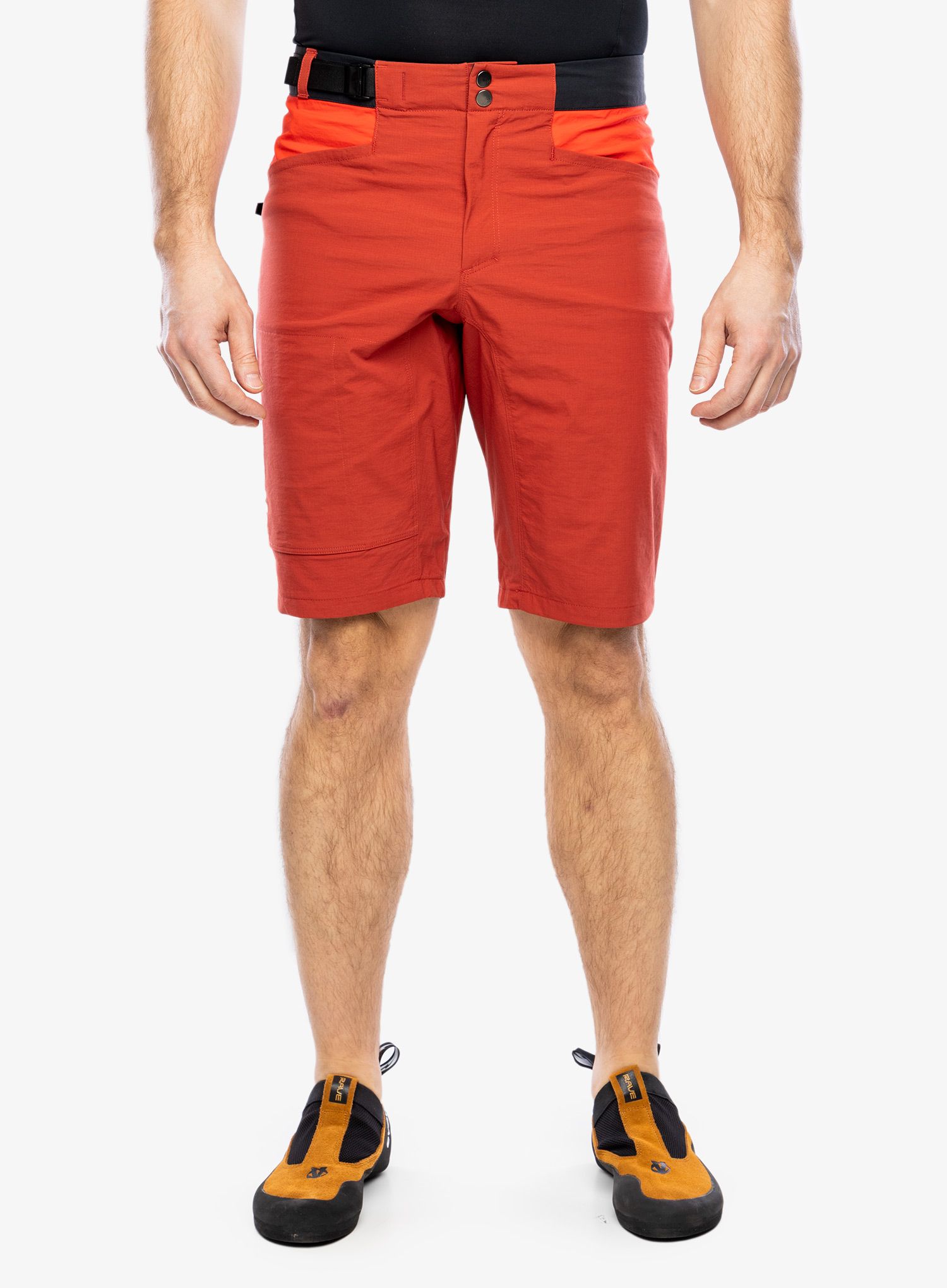 Lezecké kraťasy pánske Haglofs ROC Spitz Shorts - corrosion/zenith red