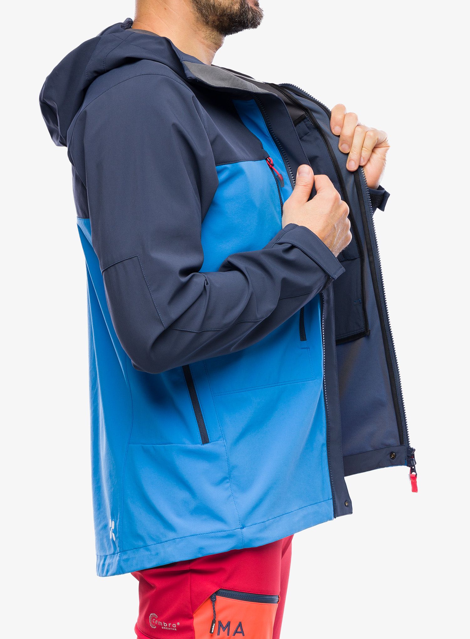 Softshellová bunda Haglofs Roc Sight Softshell Jacket - nordic blue/tarn
