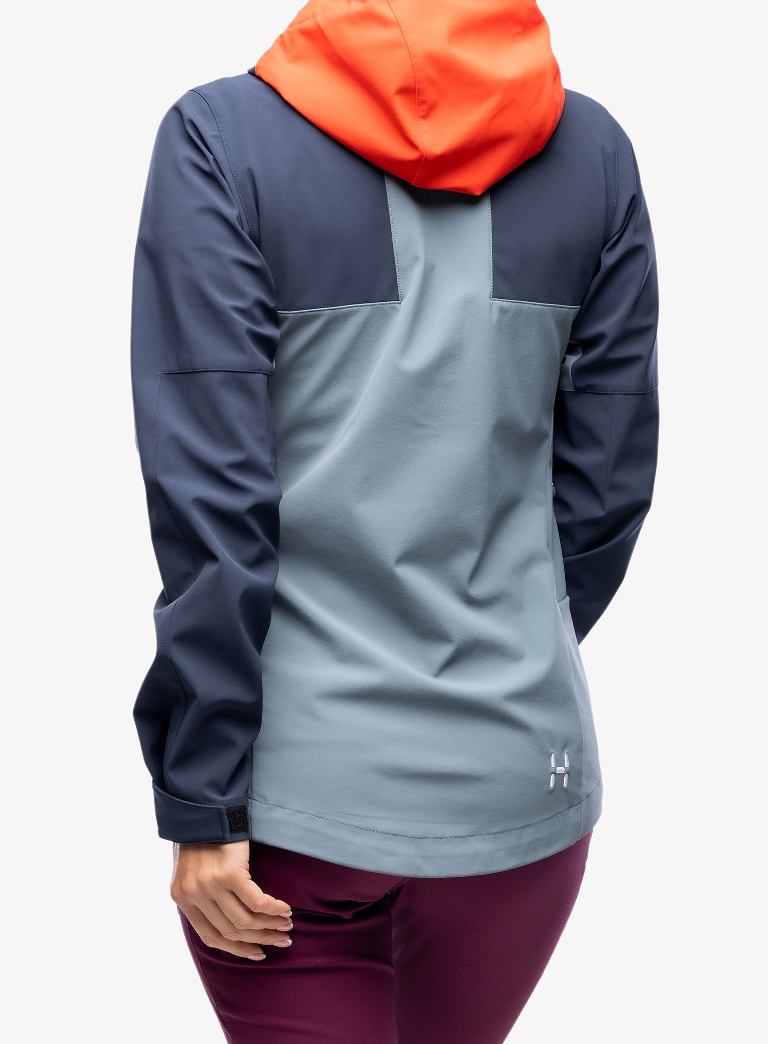 Softshellová bunda dámska Haglofs Roc Sight Softshell Jacket - steel blue/tarn blue