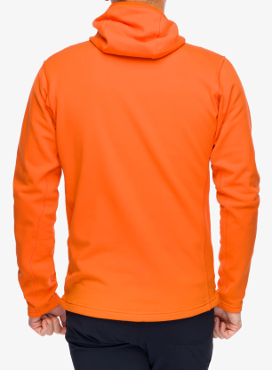 Flísová mikina Haglofs Rosson Mid Hood - blaze orange