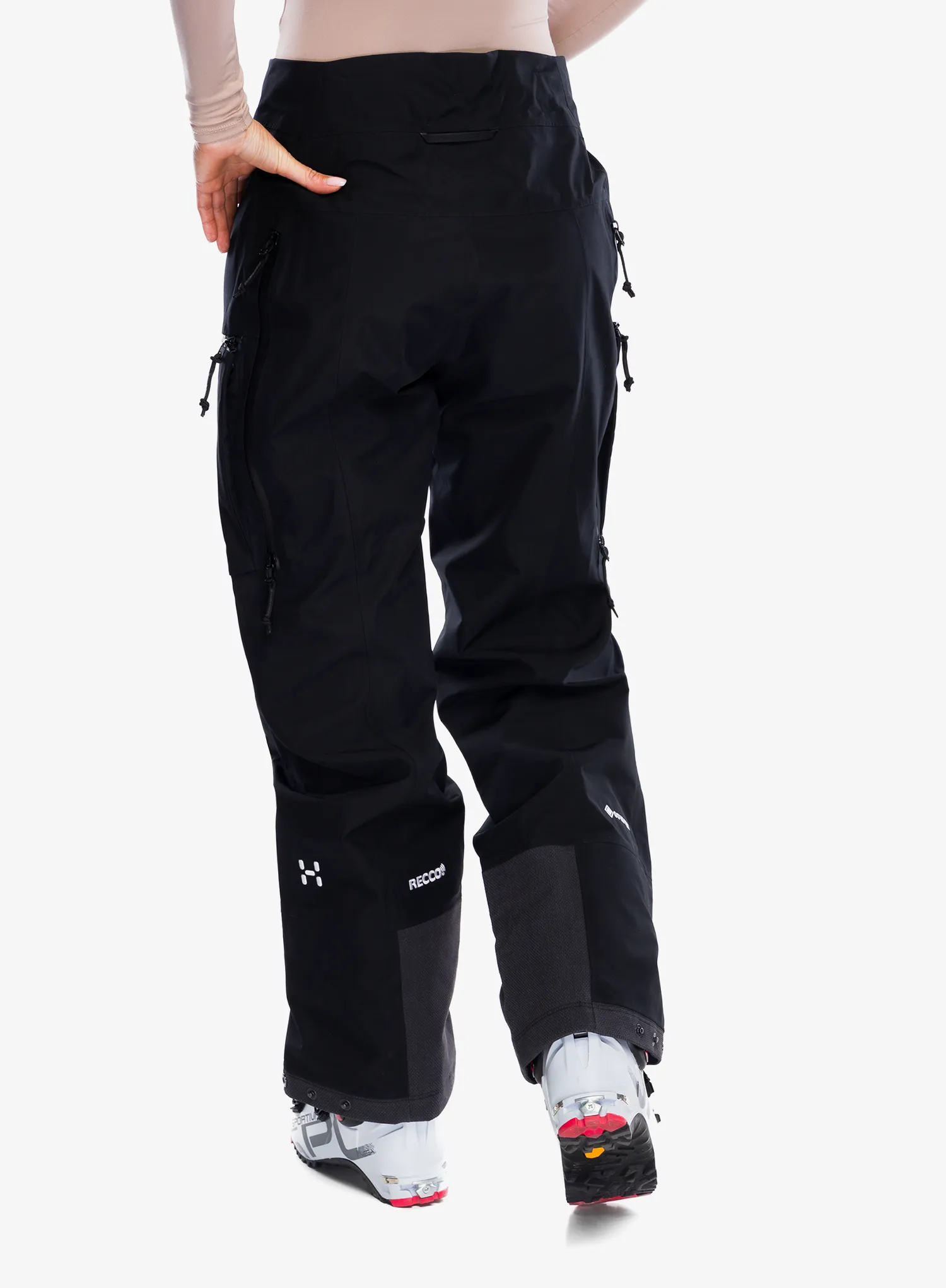 Dámske lyžiarske nohavice Haglofs Vassi GTX Pant - true black