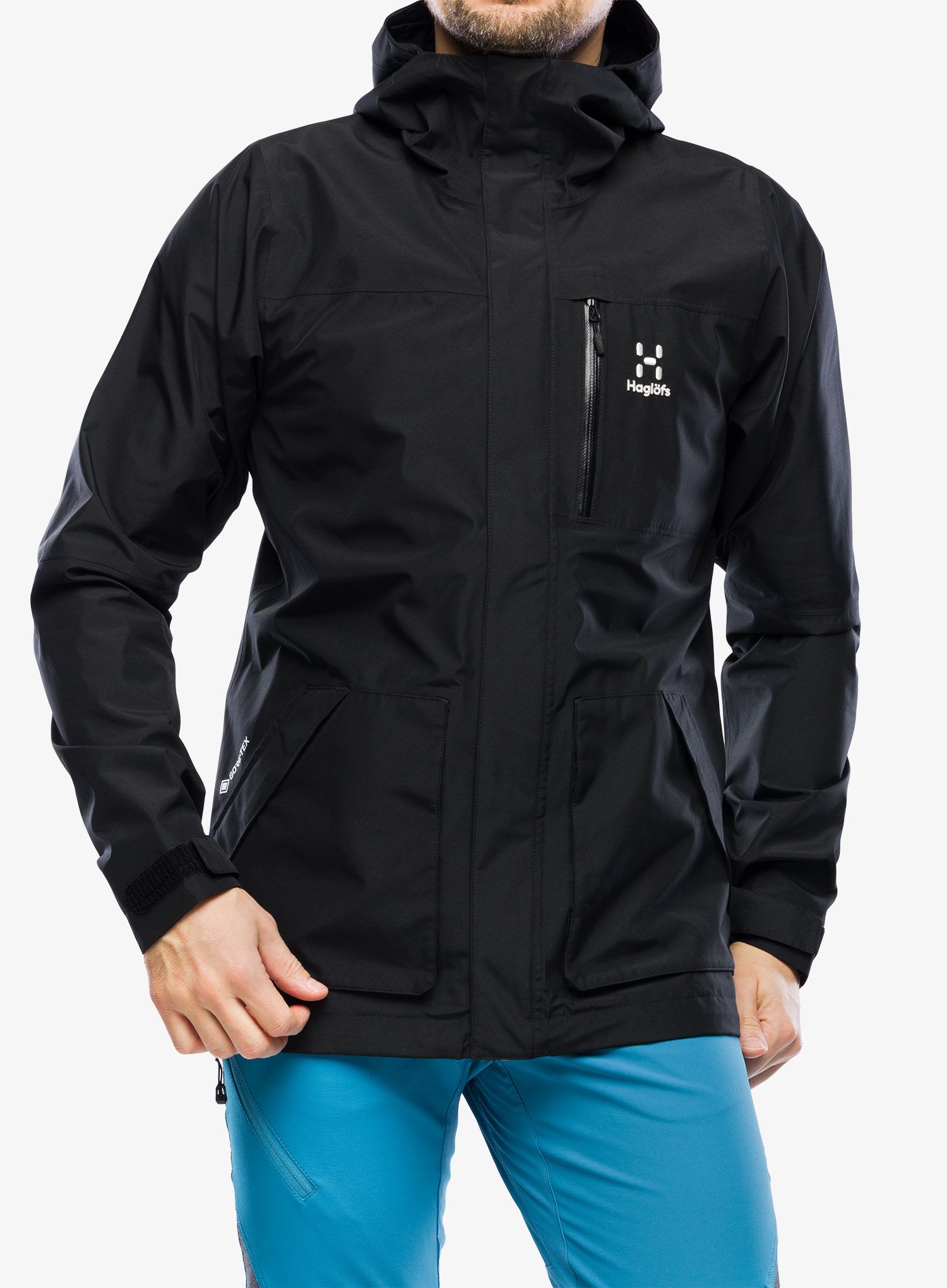 Bunda Haglofs Vide GTX Jacket - true black