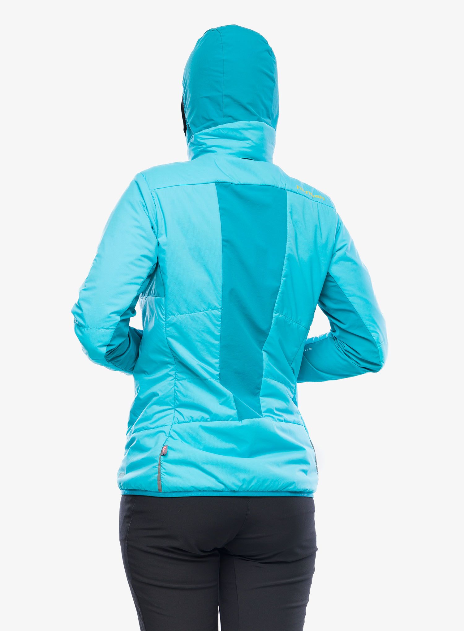 Dámska hybridná bunda dámska Hannah Nava Hoody - scuba blue/enamel blue