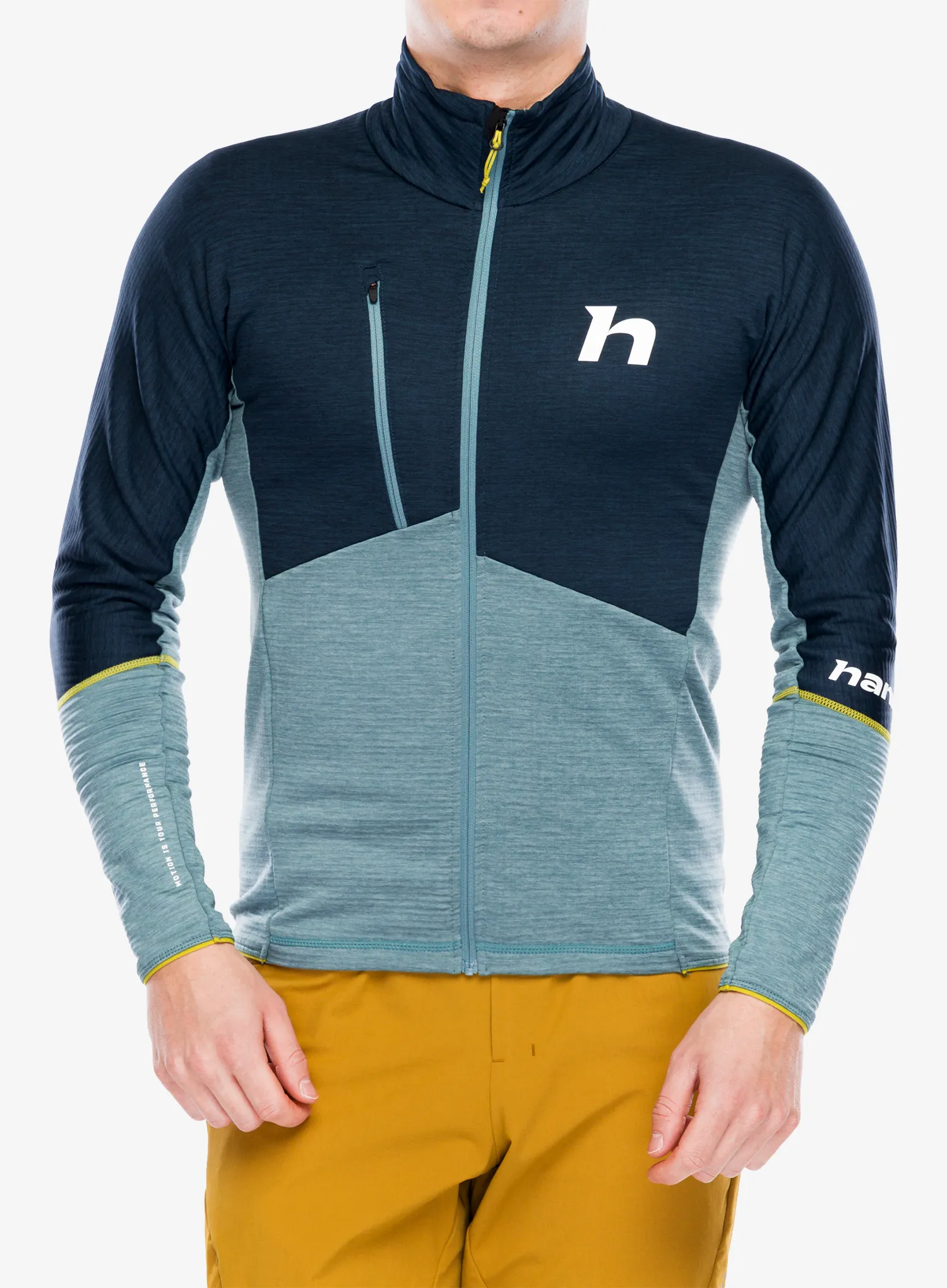 Mikina na zips Hannah Niro - stratified sea/silver blue mel