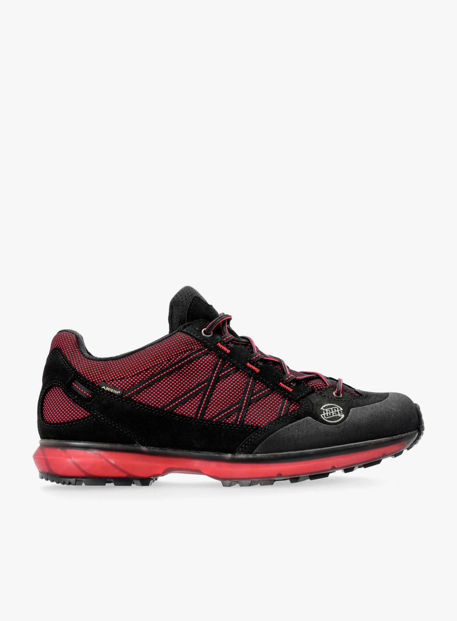 Turistické topánky pánske Hanwag Belorado II Tubetec GTX - black/red