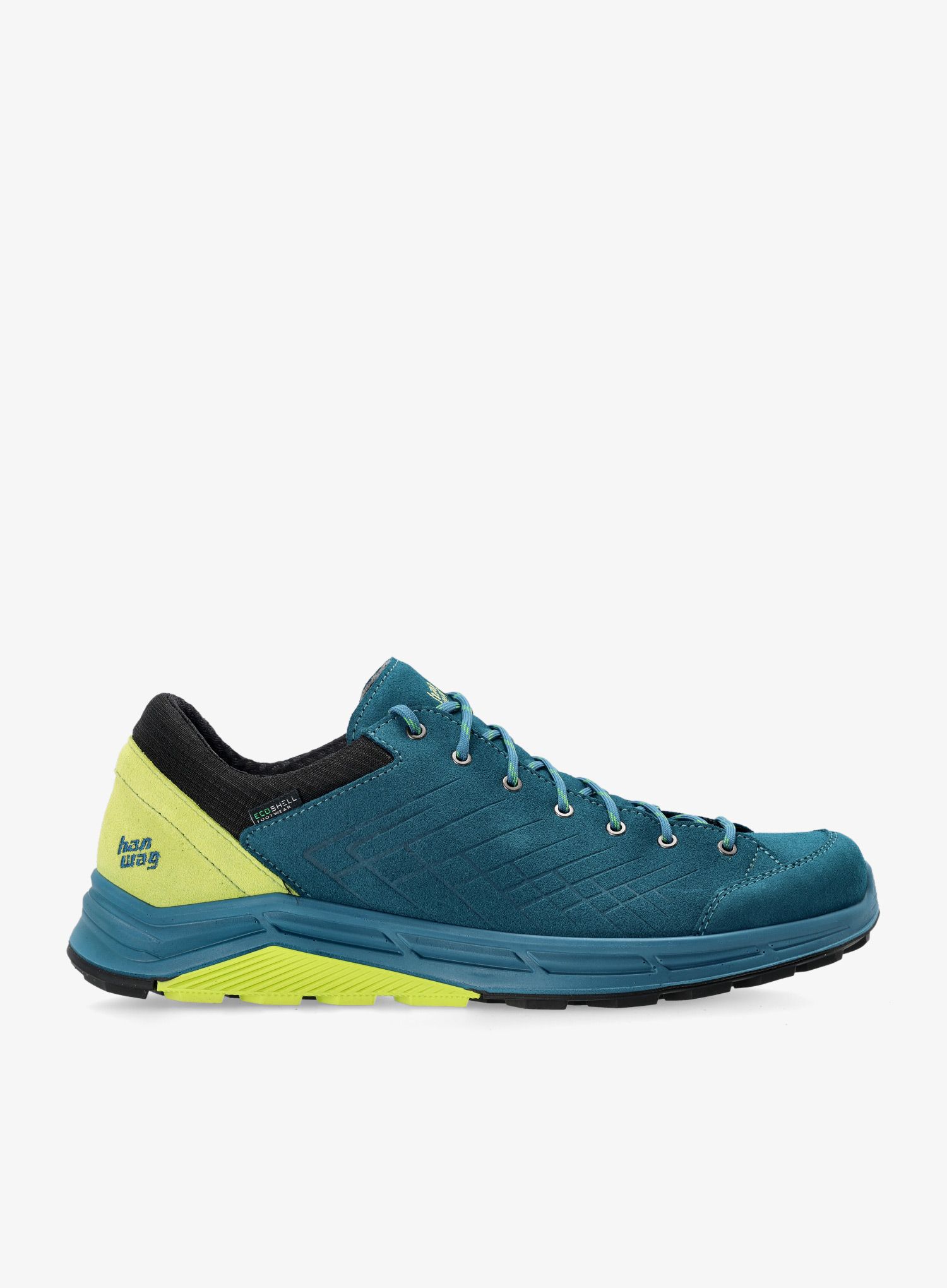 Outdoorové topánky Hanwag Coastrock Low ES - seablue/sulphur