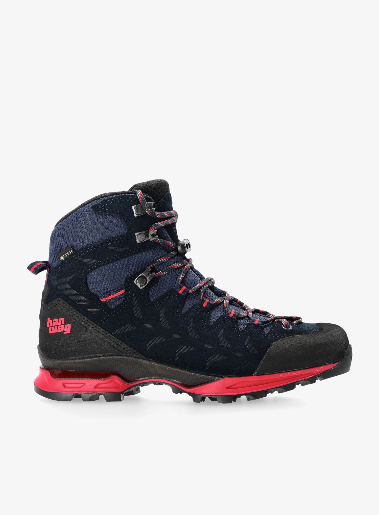 Trekingové dámske topánky Hanwag Makra Trek Lady GTX - navy/pink