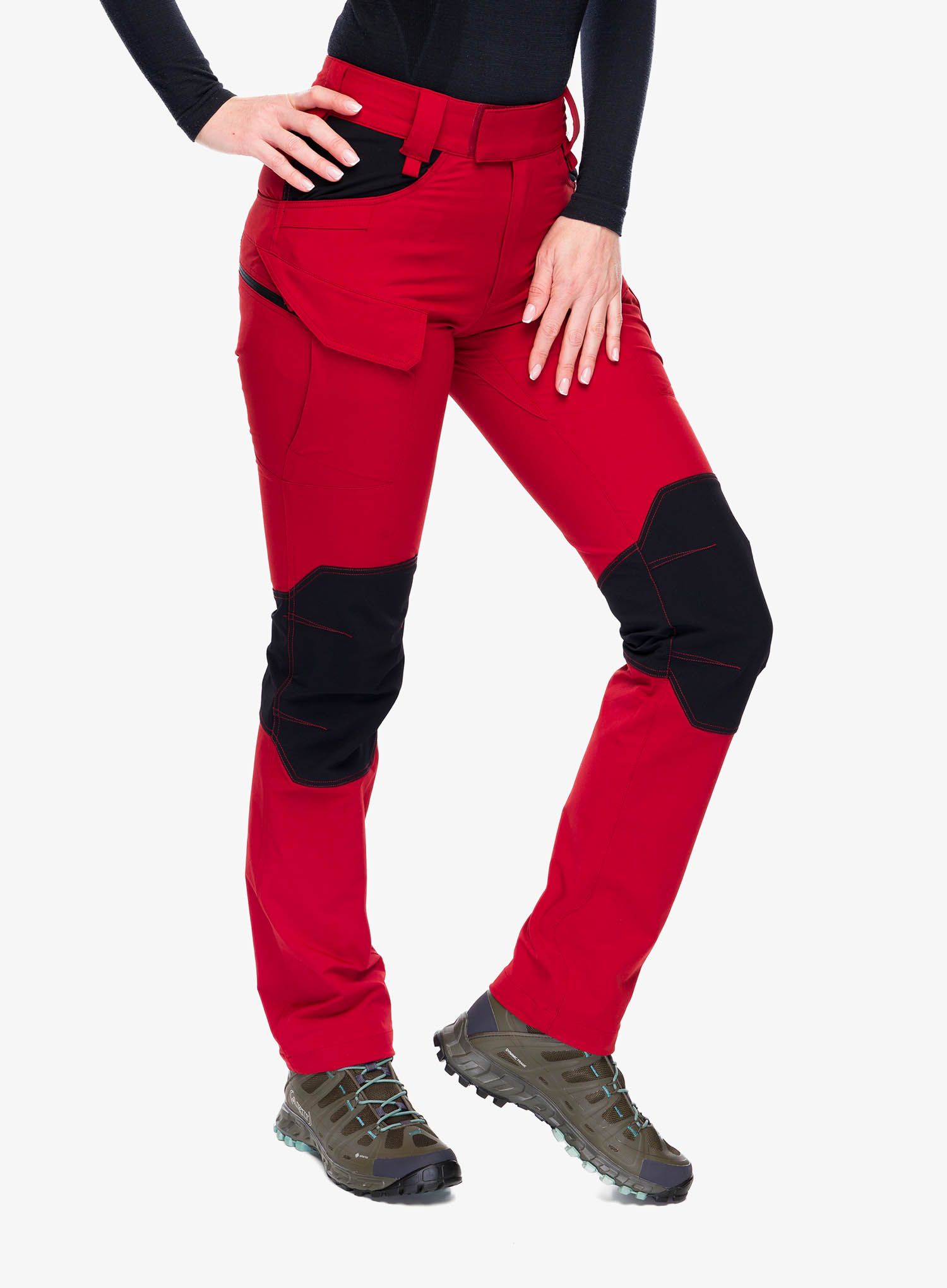 Dámske taktické nohavice Helikon-Tex Outdoor Tactical Pants - crimson sky/black