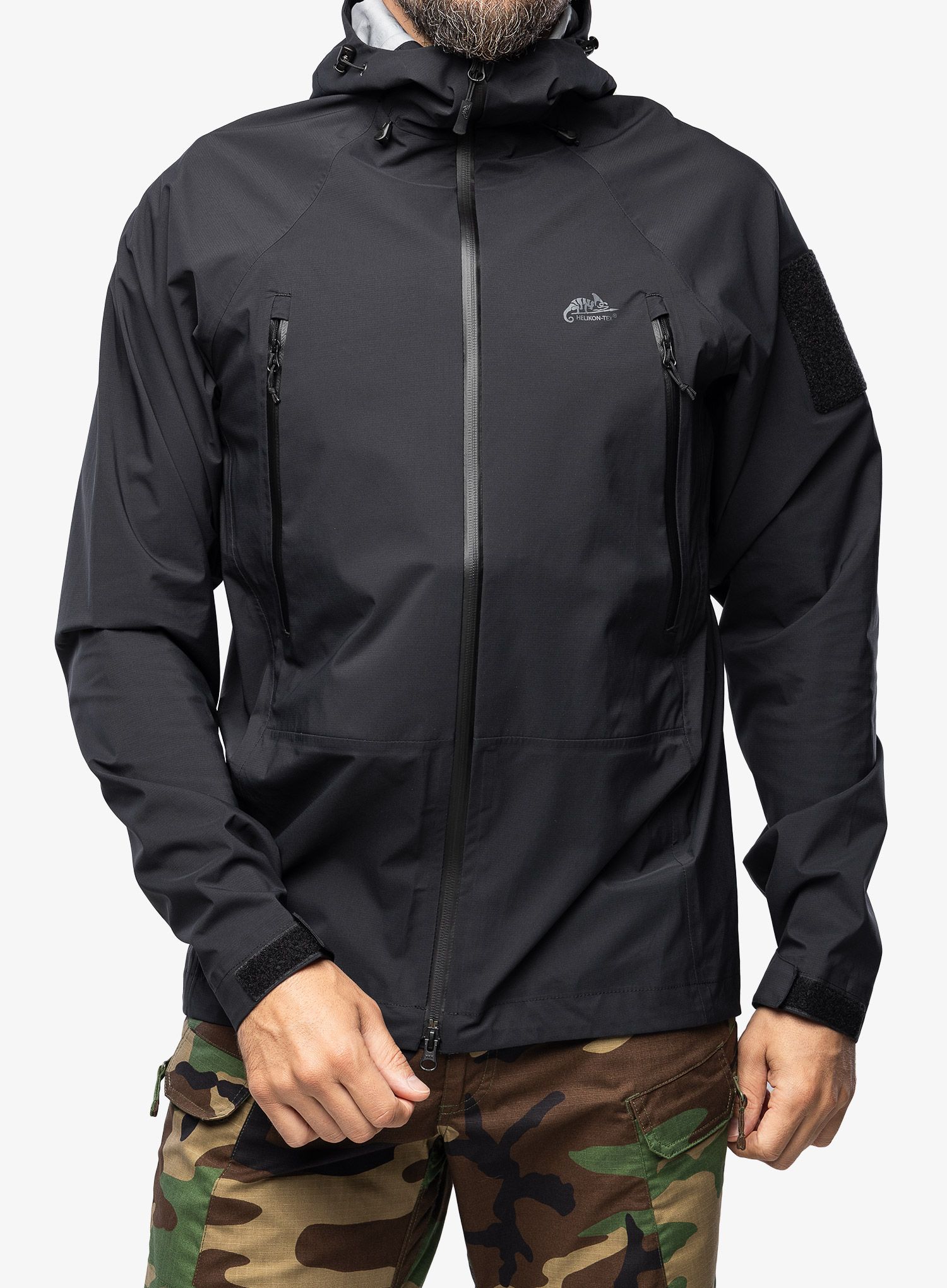 Bunda Helikon-Tex Squall Hardshell - black