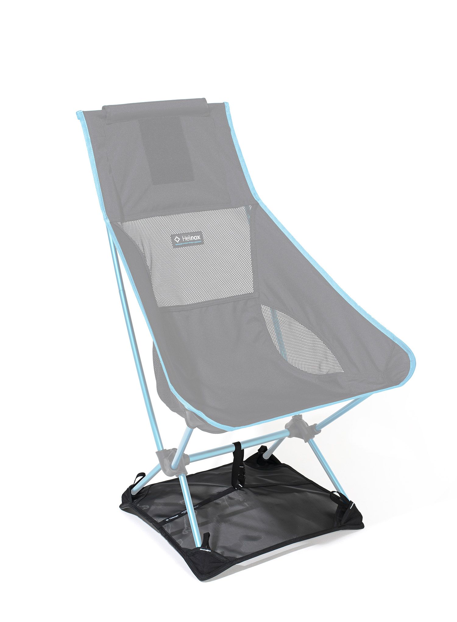 Podložka pod stoličku Helinox Ground Sheet Chair Two - black