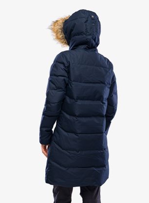 Dámsky páperový kabát Helly Hansen Aden Down Parka - navy