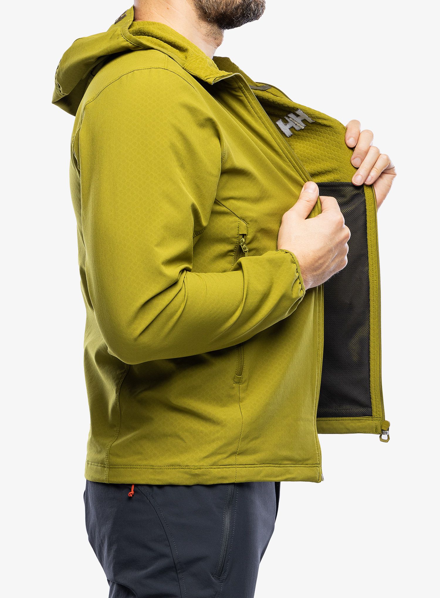 Flísová bunda Helly Hansen Cascade Shield Jacket - olive green