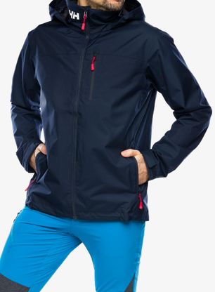 Bunda do dažďa Helly Hansen Crew Hooded Jacket 2.0 - navy