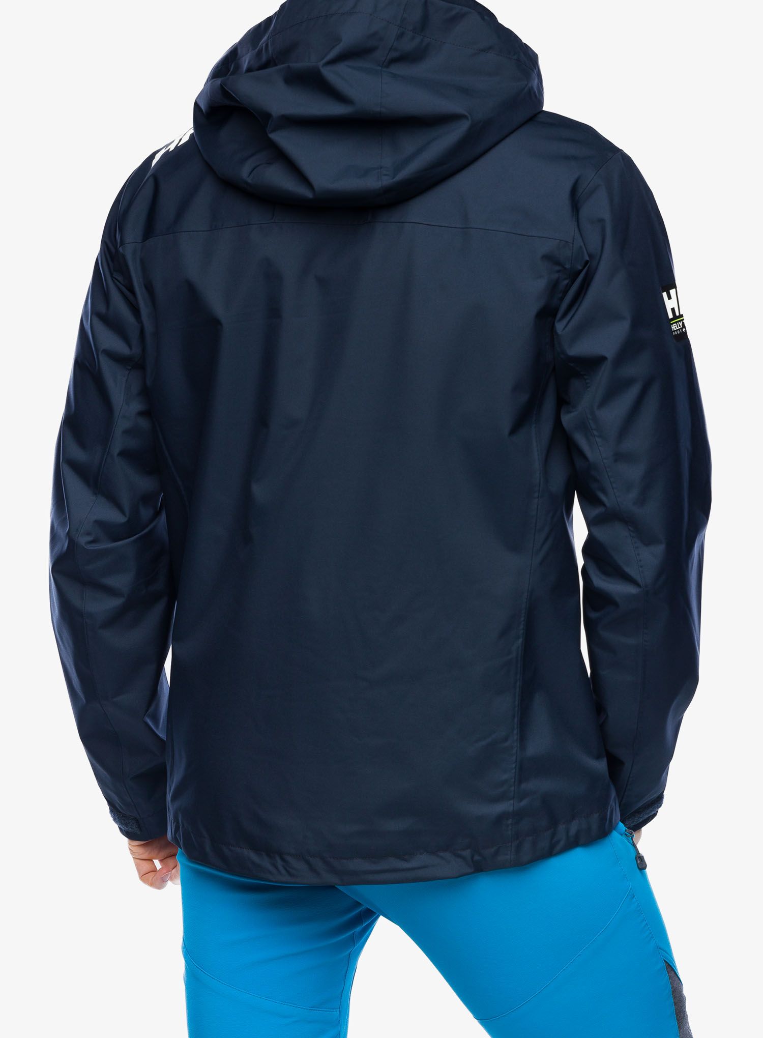 Bunda do dažďa Helly Hansen Crew Hooded Jacket 2.0 - navy
