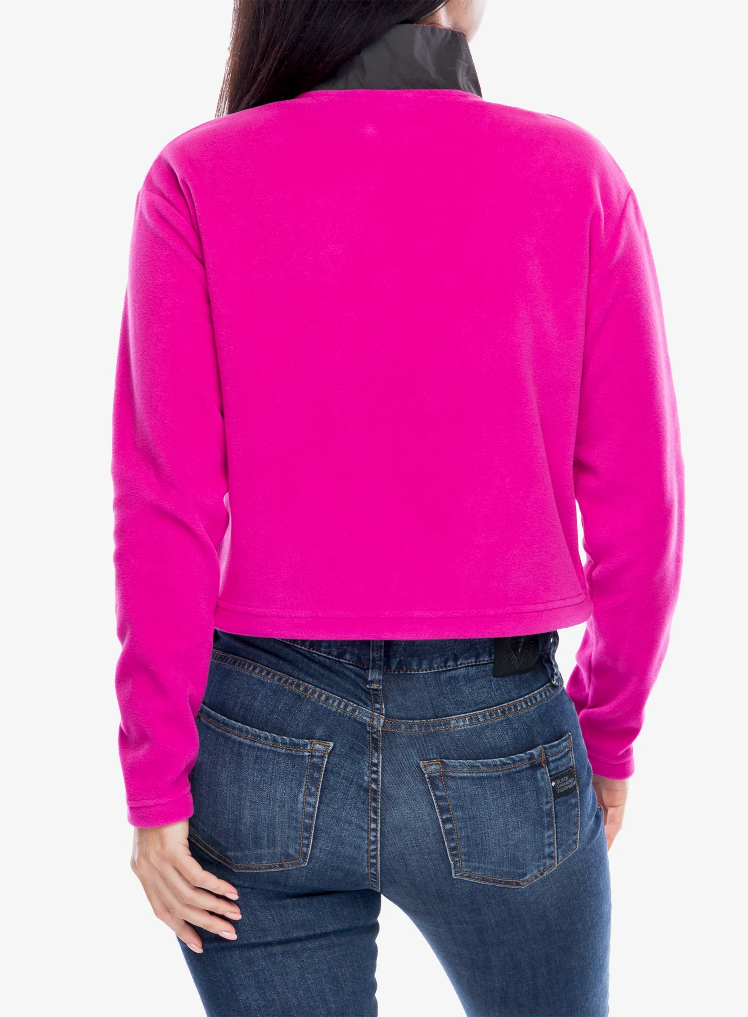 Mikina dámska Helly Hansen Daybreaker Cropped Fleece - magenta 2.0