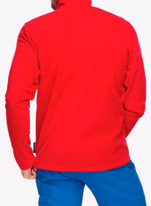 Mikina na zips Helly Hansen Daybreaker Fleece Jacket - red/red
