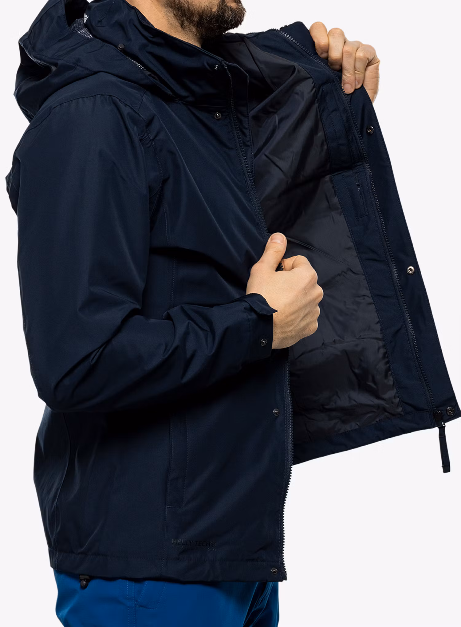 Bunda do dažďa pánska Helly Hansen Dubliner Jacket - navy
