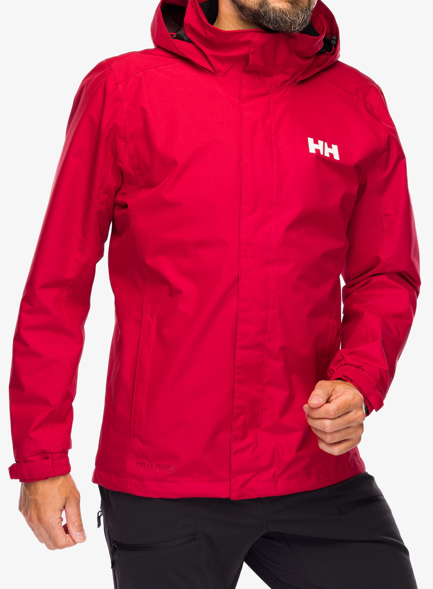 Bunda do dažďa Helly Hansen Dubliner Jacket - red