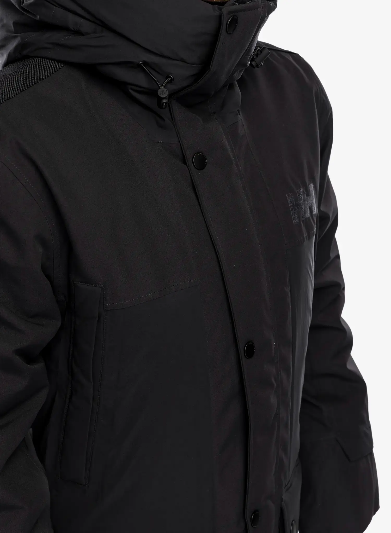 Páperový kabát Helly Hansen Escape Down Flow Parka - black