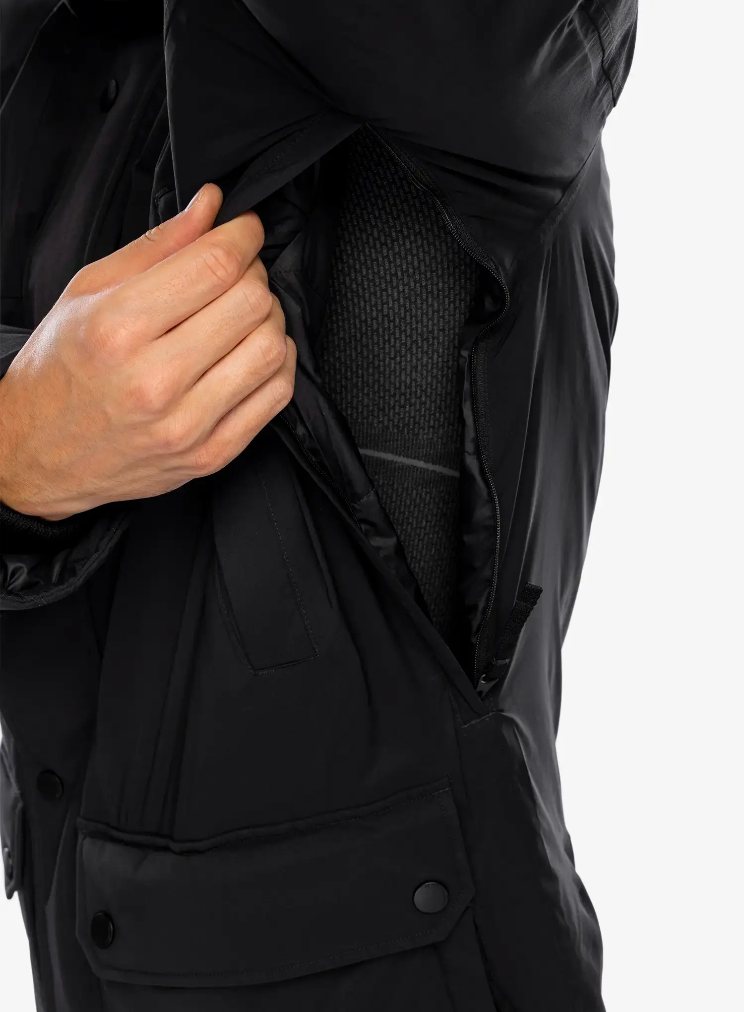 Páperový kabát Helly Hansen Escape Down Flow Parka - black