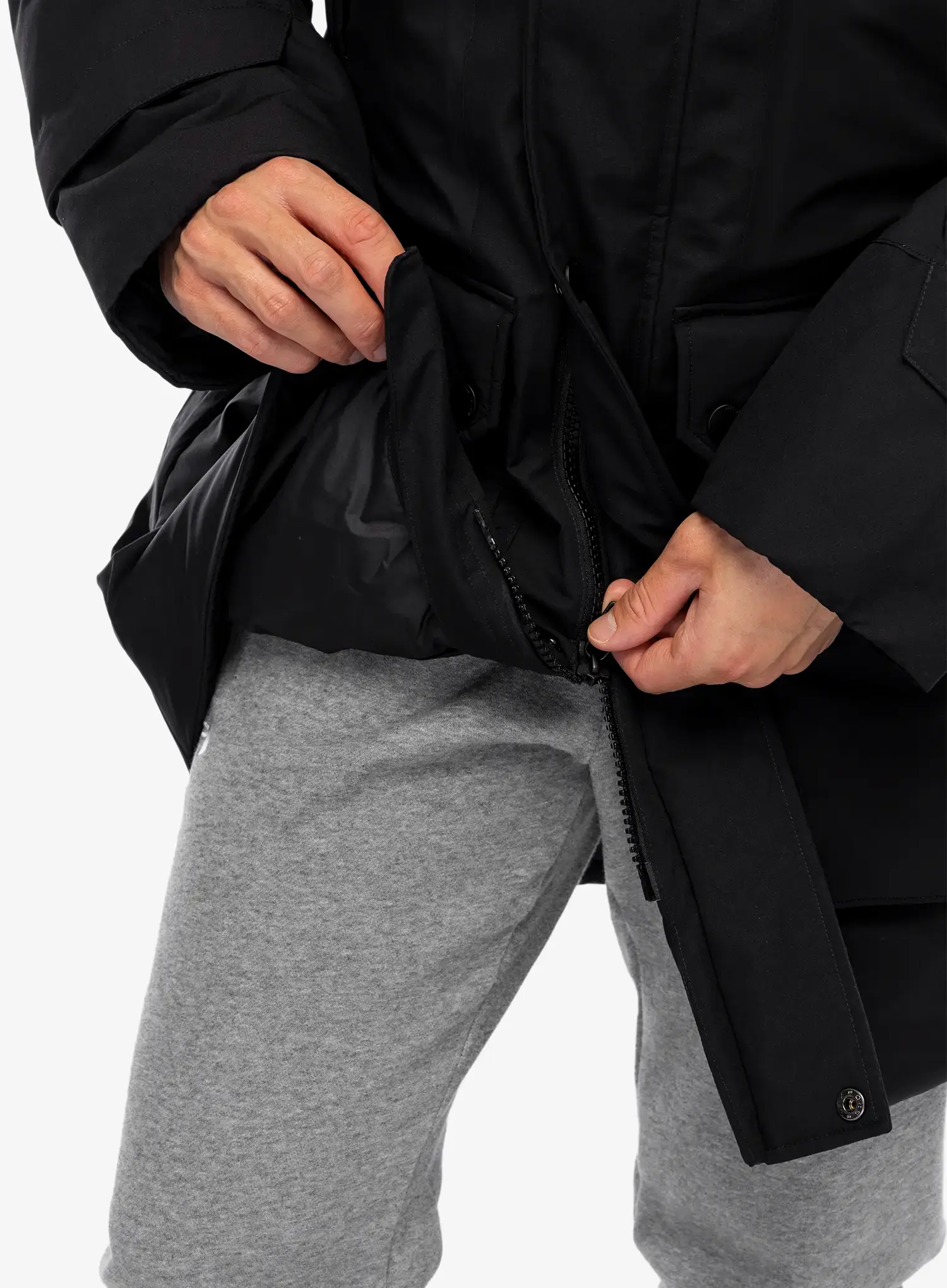 Páperový kabát Helly Hansen Escape Down Flow Parka - black