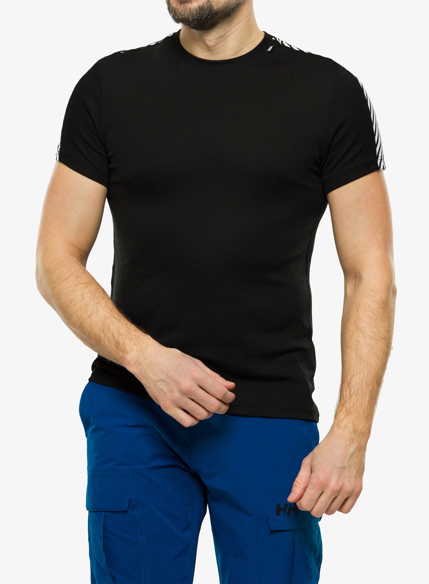 Pánske funkčné tričko Helly Hansen HH LIFA T-Shirt - black