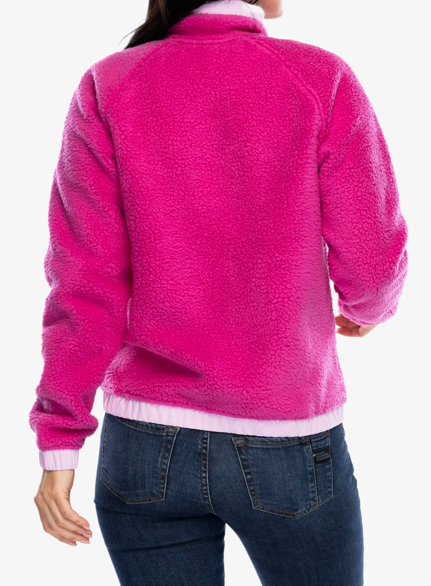 Flísová mikina dámska Helly Hansen Imperial Pile Snap - magenta 2.0