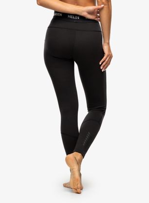 Dámske funkčné legíny Helly Hansen LIFA Merino Midweight Pant - black/black gum