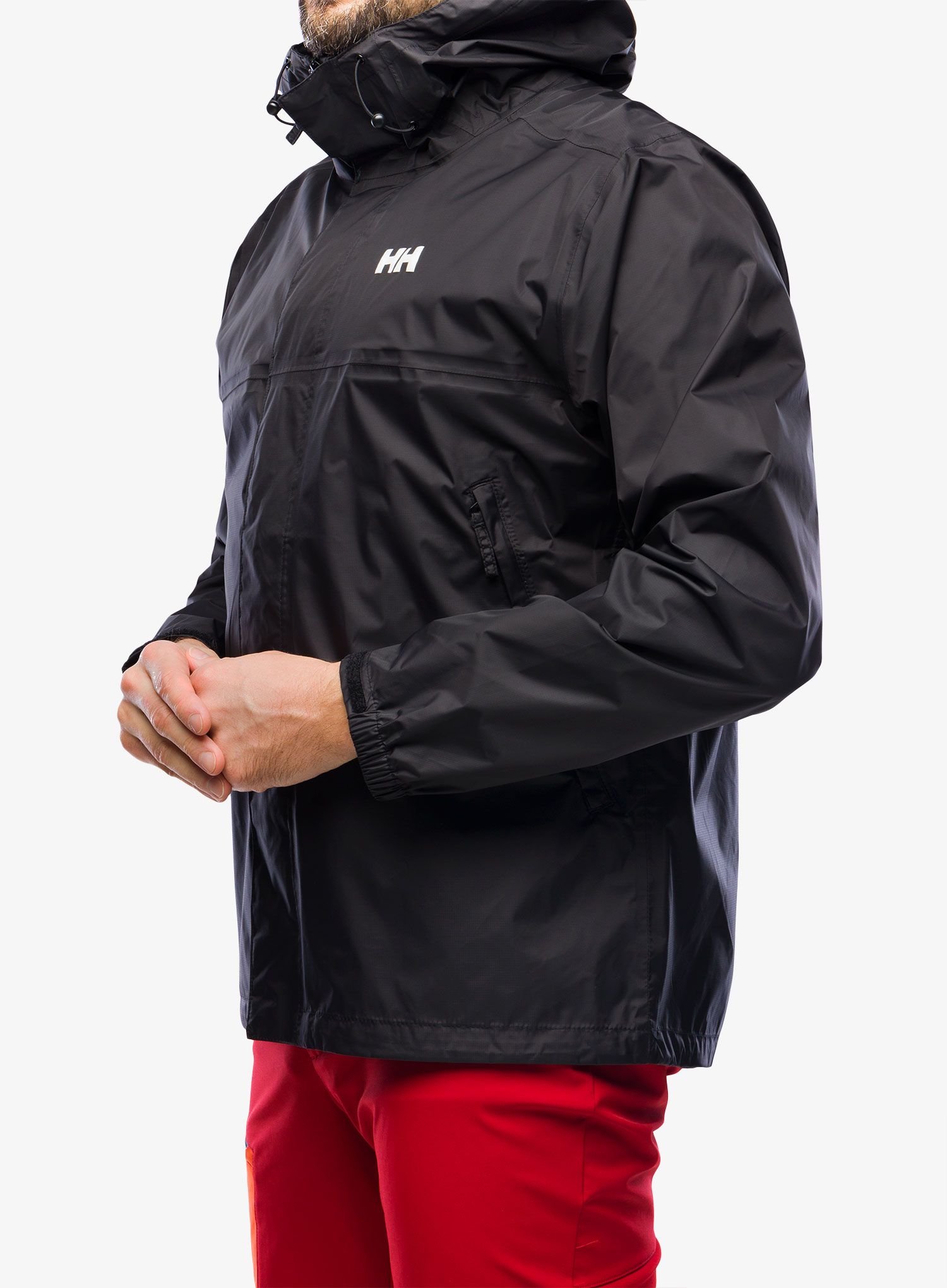 Bunda do dažďa Helly Hansen Loke Jacket - black