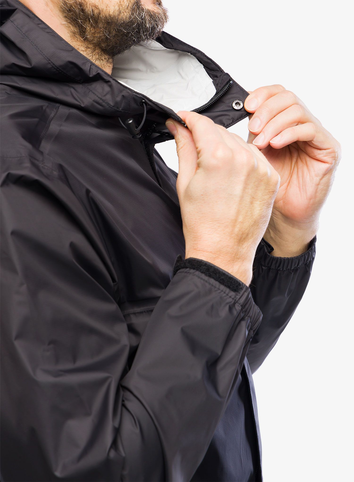 Bunda do dažďa Helly Hansen Loke Jacket - black