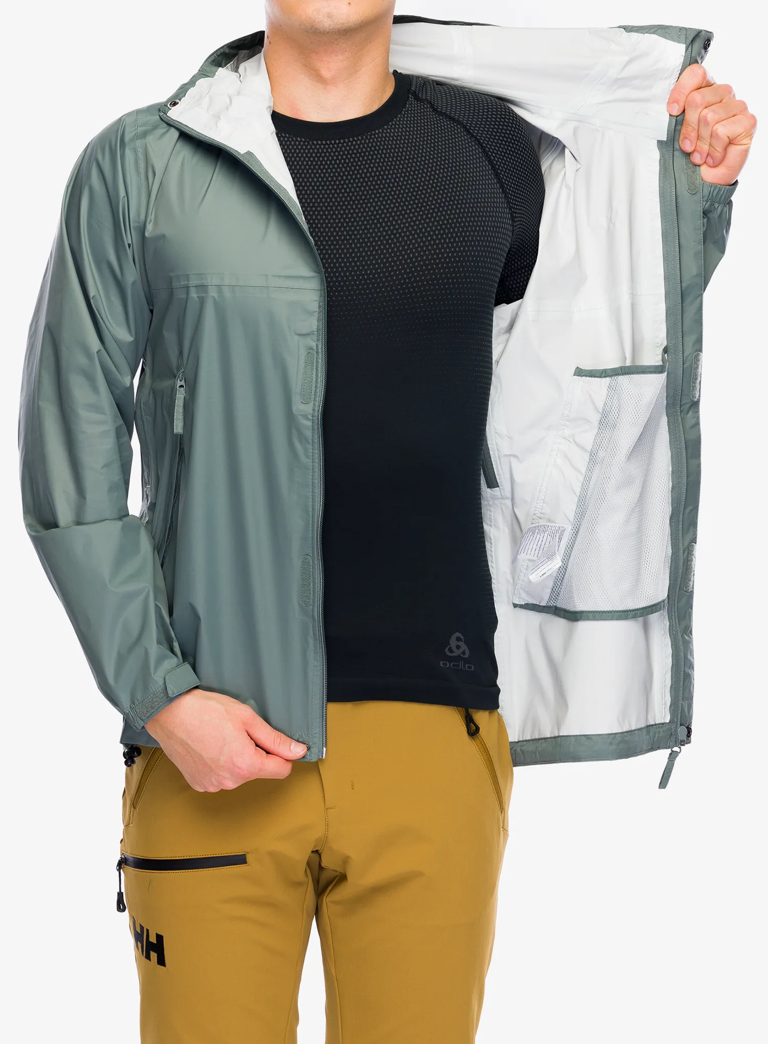 Bunda do dažďa Helly Hansen Loke Jacket - grey cactus