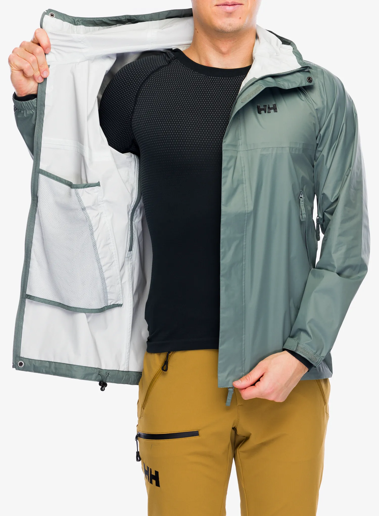 Bunda do dažďa Helly Hansen Loke Jacket - grey cactus